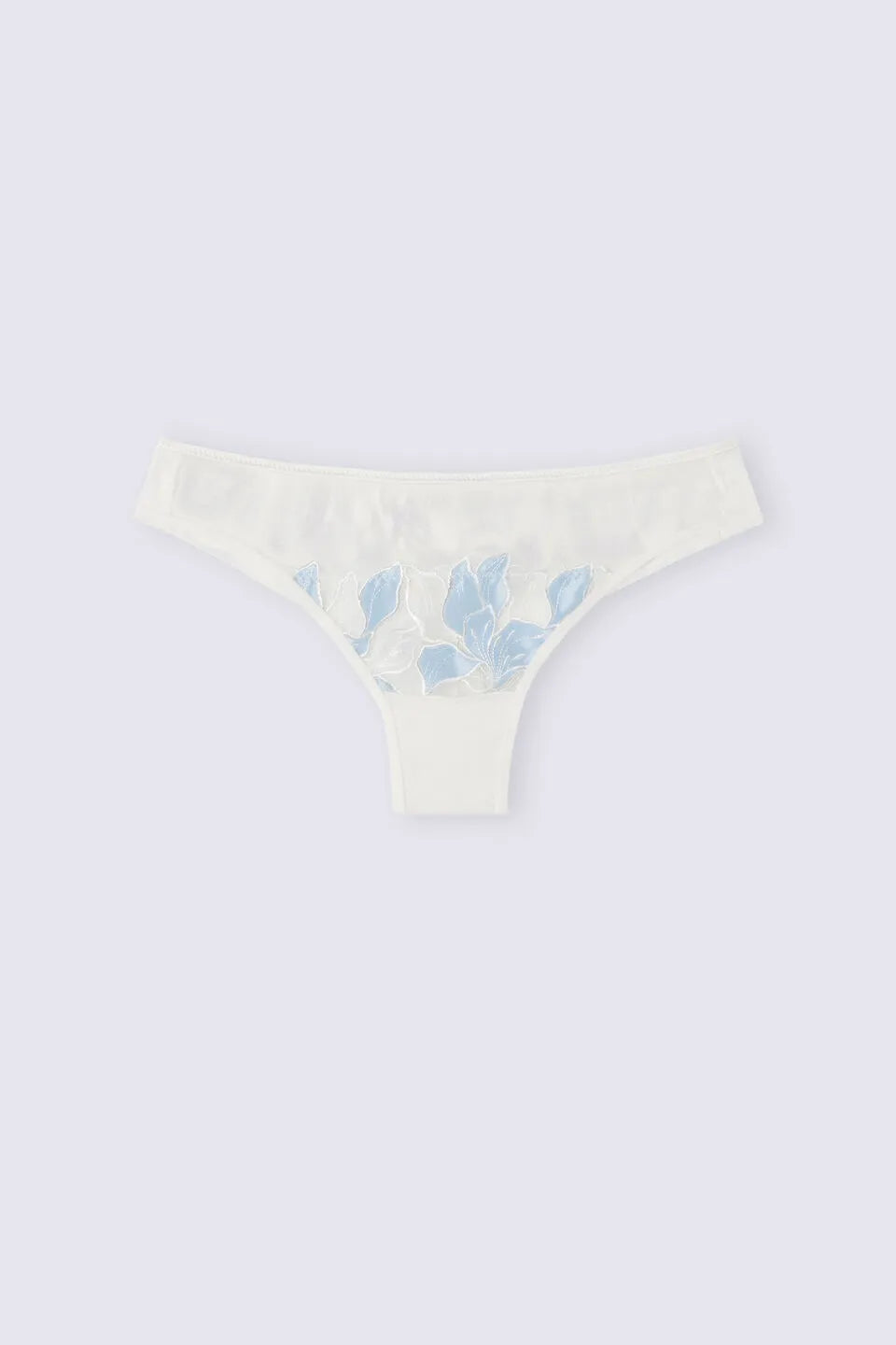 Brazilian Panties Eternal Flowers - White